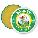 Badger Bug Repellent Tin, Organic Deet-Free Mosquito Repellent with Citronella, Family Friendly Pleasant Smelling Insect Repelle
