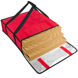Trail maker Pizza Bags for Delivery Insulated Bag 3 Pizzas Food Delivery Bag 20x20x6 Food Bag for Personal and Professional Use 