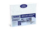 Triton Products DuraBoard Polypropylene Pegboards 22 x 18 x 1/4, White, Set of 2 Garage Storage and Organization