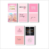woopme Find A Way Inspirational Quotes Bookmark Magnetic for Students Book Lovers Readers Gift Magnetic Page Clips Folding 5 PCs