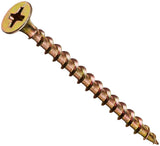 The Hillman Group 47673 6Inch x 2Inch All Purpose Wood Screw with Phillips Drive, 1Pound, Yellow