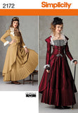 Simplicity Victorian and Steampunk Fitted Dress Costume Sewing Pattern, Sizes 612