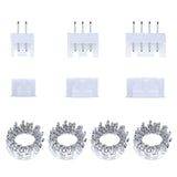 CQRobot JST XHB SMD 2.54 mm Pitch 2-Pin/3-Pin/4-Pin JST Connector IC Male Plugs, Female Sockets Housing and T-Shaped Crimp Termi