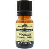 Plantlife Patchouli Aromatherapy Essential Oil Straight from The Plant 100% Pure Therapeutic Grade No Additives or Fillers 