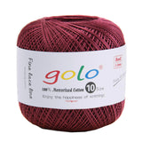 golo Crochet Thread Crochet Yarn for Crocheting Cotton Yarn for Hand Knitting 216