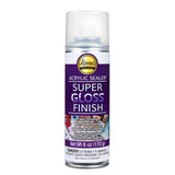 Aleenes Spray Acrylic Sealer, Super Gloss Clear Finish for DIY Crafts & Art Projects, Non-Yellowing, Fast Dry Time Super Glossy