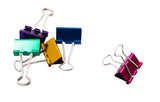 Baumgartens Medium Binder Clips 1 5/PkgAssorted Colors