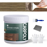 CARPOLY Wood Stain,32oz Vintage Manple Wood Stain & Sealer in One, Water Based|Fast Drying|Non-Toxic|Low Ddor|Waterproof, for In