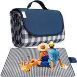 RUIBOLU Large Picnic Blanket Beach Blankets, 80''x60'' Picnic Mat Waterproof Sand Proof Foldable Portable for Outdoor Camping Hi