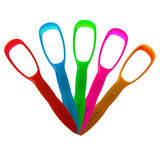 Nurpi Premium Plastic Tongue Cleaner For Adults And Kids, Easy To Use, Travel Friendly Pack Of 5