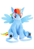 Fun Costumes My Little Pony Rainbow Dash Plush Backpack | My Little Pony Accessories, Standard, Blue