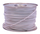 Southwire 55671423 Primary Wire; 12Gauge Bulk Spool; 100Feet; White