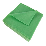 Jtnohx Soft Felt Fabric, Flexible Craft Felt, 1.4mm Thick 6x6 Felt Sheets 20Pcs for DIY and Sewing Projects (Light Green)