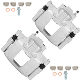 cciyu 18B5044A 18B5045A Front Left & Right Brake Calipers With Bracket For Dodge For Journey 2009-2012
