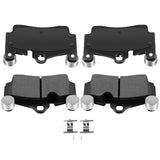 AUTOMUTO 4PCS Rear Semi-Metallic Disc Brake Pads Set D978 For Audi Q7 2007-2015,For Porsche Cayenne 2003-2006 2008-2010,For Volk