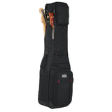 Gator Cases Pro-Go Series Ultimate Double Guitar Gig Bag, Holds (2) Bass Guitars (G-PG BASS 2X)