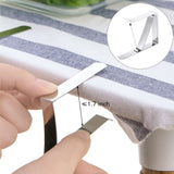 12 Pack Tablecloth Clips- Picnic Table Cloth Clips- Stainless Steel Table Cloth Cover Clamps- Table Clips for Restaurant Picnics
