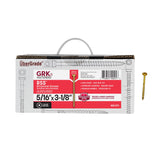 GRK Fasteners RSS 5/16 x 3-1/8 Inch, Structural Screws, 500 PCS, Rust Resistant Climatek Coating, Heavy-Duty Framing & Decking S