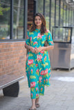 Gosriki Women'S Rayon Viscose Straight Printed Kurta With Pant (Ladat Green-Gs_5Xl_Green_Xxxxx-Large),Green,5,B0DWFLWH3F