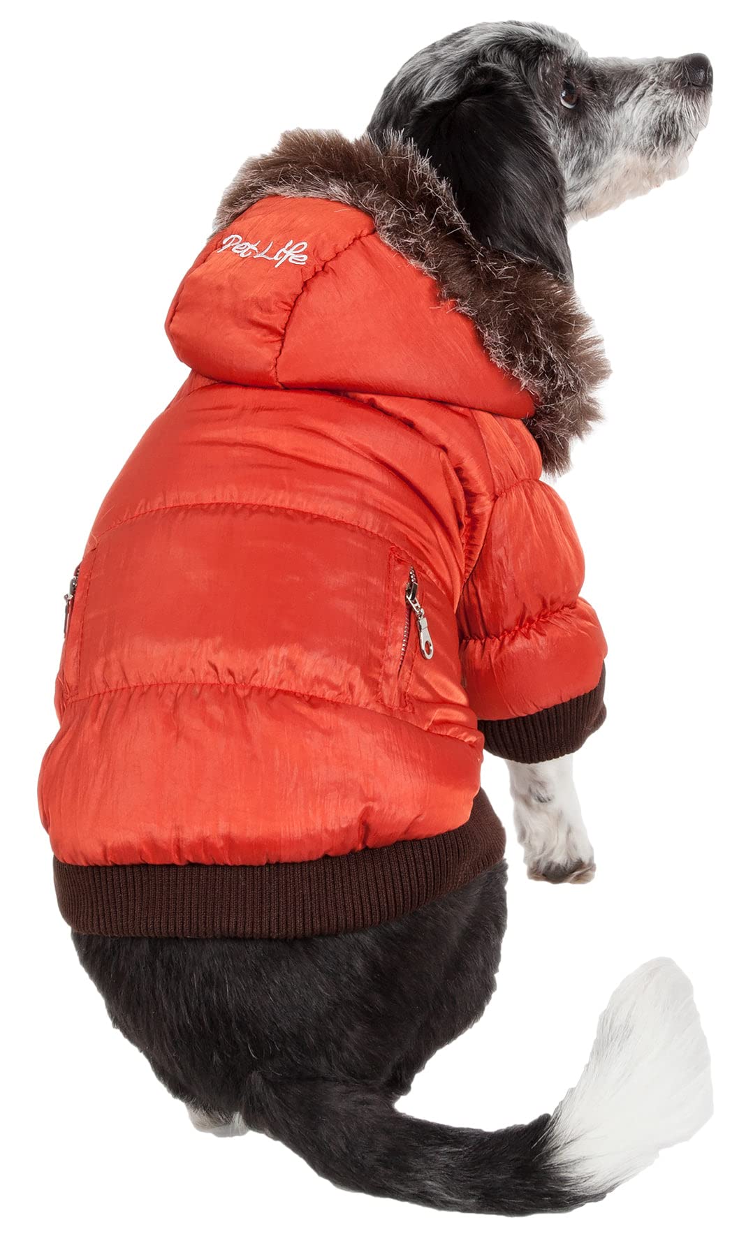 Pet Life A Metallic Fashion Pet Parka Coat