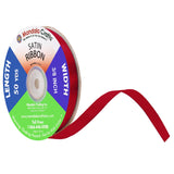 Mandala Crafts Maroon Satin Ribbon for Crafts - 50 Yds 3/8 Inch Maroon Ribbons for Gift Wrapping - Fabric Ribbons for Flower Bou