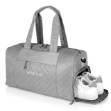 Storite Multi Purpose Travel Duffle Bag, Grey, 42X25X20 Cm