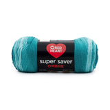 RED HEART E305.3985 Super Saver Ombre Yarn, Velvet
