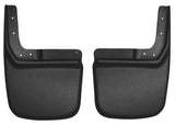 Husky Liners Rear Mud Guards | 2007 2018 Jeep Wrangler, JK w/ Standard Bumper Black, 2 Pc. | 57141
