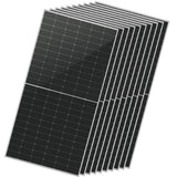 SUNGOLDPOWER 16BB N-Type 10pcs 560W Bifacial PERC Solar Panel Monocrystalline,High Efficiency up to 30%, High Power PV Module fo
