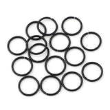 HDSupplies 200 Pieces 8mm Jump Rings Black 18 gauge (1mm Thickness)
