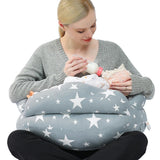 Chilling Home Nursing Pillow for Breastfeeding, Adjustable Nursing Pillow Breast Feeding Pillow Bottle Feeding More Support for 