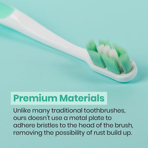 Lindo Ultrafine Toothbrush - for Sensitive Gums and Teeth, 12000+ Ultra Fine Bristles, Soft and Gentle, Deep Clean, Pack of 4
