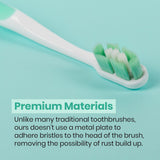 Lindo Ultrafine Toothbrush - for Sensitive Gums and Teeth, 12000+ Ultra Fine Bristles, Soft and Gentle, Deep Clean, Pack of 4