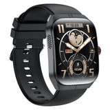 Aisenflixs Curved Screen Smart Watch, Sport Fitness Tracker, Call Message Notification, Health Monitoring, for Android iOS