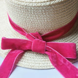 5 Yards 1(25mm) Velvet Ribbon for Wedding Christmas Gift Box Wrapping Bow Making Bouquet Wrap DIY Craft Decor (Fuschia, 1x5Y