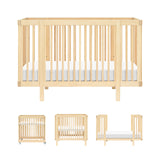 babyletto Pogo 8-in-1 All Stages Convertible Crib - GREENGUARD Gold Certified - Baby Crib Conversion Kits for Bassinet & Full-Si
