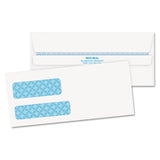 Quality Park 24529 Dbl Window Envelopes, Invoice,No.9, 37/8Inch x87/8Inch , 500/BX,WE