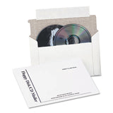Quality Park E7265 Foam Lined Multimedia Mailer, 8 1/2 x 6, White (Box of 25)