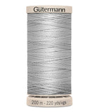 Gutermann Quilting Thread 220 Yds: Tuskegee Grey