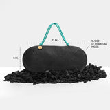 PURGGO Car Air Freshener - Lasts 365+ Days No Chemicals 100% Activated Bamboo Charcoal Fragrance-Free Deodorizer, Natural Auto O