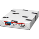 Appvion 5909 Straight Paper, 3Part, 92GE, 81/2Inch x11Inch, 500SH/PK