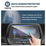 Ruiya Screen Protector for Chevy Camaro(SS, ZL,1LS, LT, LT1) 2016-2024 Chevy Camaro Accessories 9HD Tempered Glass Compatible wi