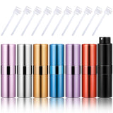 Honeydak 7 Pcs 20 ml perfume dispensel Travel Refillable Perfume Bottles Large Cologne Perfume Spray Bottle Empty Pocket for Tra