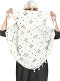 Zarkle Cotton Dupatta Scarf Cum Mask Scarves Usable For Vehicle Driver Multi Colour Printed Design Universal Size For Girl & Wom
