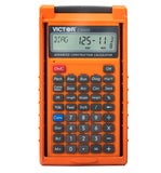 Victor C6000 Advanced Construction Calculator with Protective Case Displays in Fractional or Dimensional Forms Perfect for Carpe