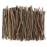 TKOnline 200Pcs Craft Sticks, 10cm 0.1-0.2 Inch in Diameter Wood Log Sticks Twigs Crafts for DIY Crafts Photo Props, Wood Crafts