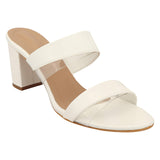Shoetopia Womens/Girls White Solid Block Heels,White,3,B09NC2BLD1