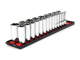 TEKTON 1/2 Inch Drive Deep 6Point Socket Set, 23Piece (10 32 mm) | SHD92006