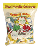 Wool Novelty 488 Weaving Loops, Multi, 16 oz. Size, 14 Height, 4.8 Width, 10.12 Length, Nylon