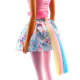 Barbie Dreamtopia Unicorn Fashion Doll With Blue & Purple Hair Wesring Removable Skirt & Accessories Including Pink Unicorn Head